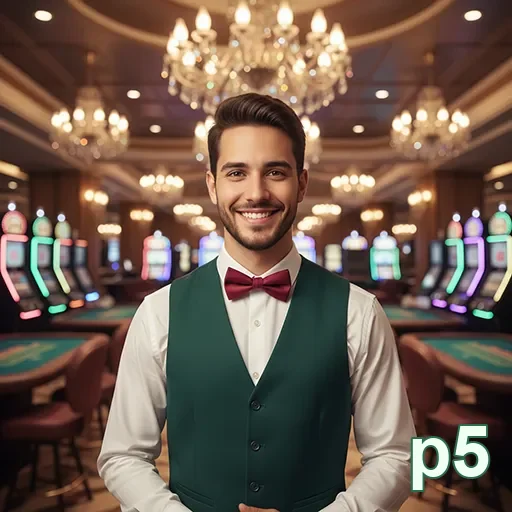 Uso da p5 no celular com acesso seguro e suporte