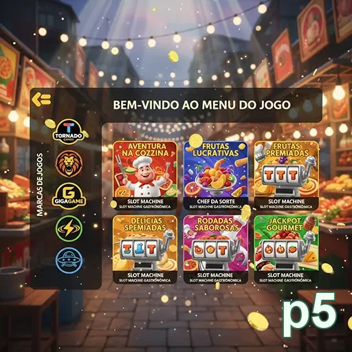 Tela mobile da p5 com suporte oficial ativo